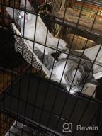 img 1 attached to Cozy Kitty Oasis: 2-Pack Of NOYAL Hanging Cat Hammock Beds, Up To 20Lbs Capacity review by Ken Perry