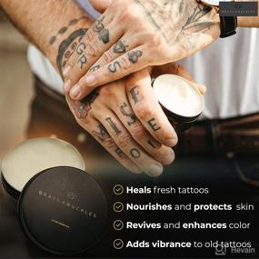 img 3 attached to 🖤 Brass Knuckles Premium Tattoo Aftercare: Unleash Vibrant Ink and Rapid Healing