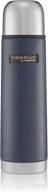 🔵 thermos thermocafé stainless steel flask, 500 ml - blue hammertone логотип