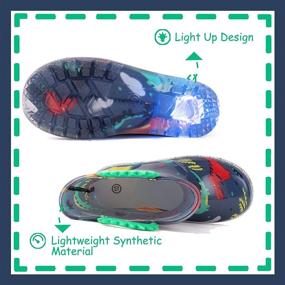 img 2 attached to Toddler Waterproof Dinosaur Lightweight Adorable Boys' Shoes ~ Outdoor