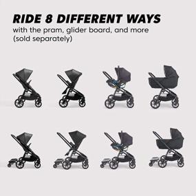 img 1 attached to Compact Fold & Rich Black: Baby Jogger® City Sights® Convertible Stroller