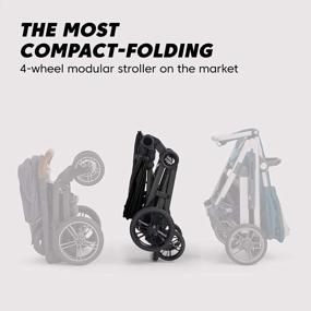 img 3 attached to Compact Fold & Rich Black: Baby Jogger® City Sights® Convertible Stroller