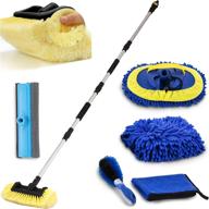 🚗 ingofin ultimate car cleaning set: complete car wash kit with bristle brush, microfiber mop, squeegee and more! logo