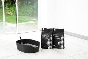 img 2 attached to 🐱 Alfred Natural Clumping Cat Litter - Upcycled Coffee Grounds and Cassava, 7.7Lb/3.5KG