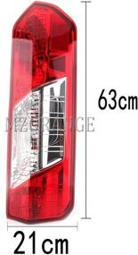 img 4 attached to 🚦 Right Passenger Side MZORANGE Tail Light for Ford Transit T150 T250 T350 2015-2020