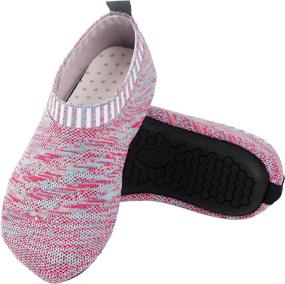 img 4 attached to 👞 Anddyam Toddler Slipper Non Slip Size 11.5-12 Boys' Shoes - Slippers