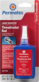 img 2 attached to 🔒 Permatex 27740 Large Diameter Threadlocker Red, 36ml: Secure Joints with 36 Milliliter Strength