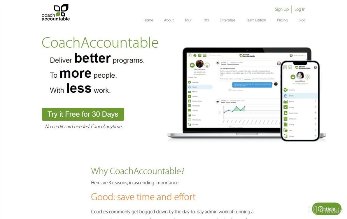 img 1 attached to CoachAccountable review by Jamal Edwards