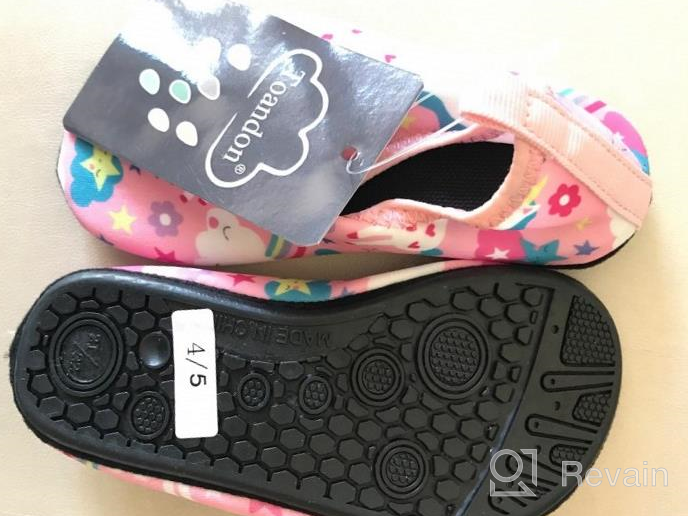 img 1 attached to Stylish and Cute Printed Water Shoes for Toandon Toddler Kids review by Daniel Evans