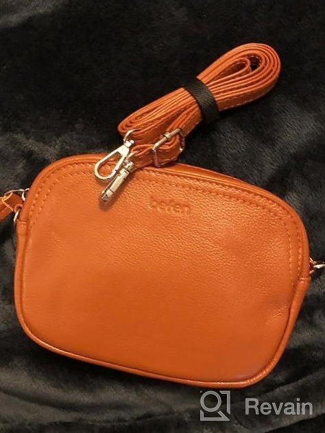 img 1 attached to Befen Mini Camera Crossbody Purses, Cute Small Leather Cross Body Bags For Women review by Stephanie Powells