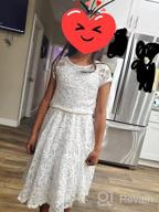 img 1 attached to Sparkling BNY Corner Glitter Holiday Burgundy 🎉 Girls' Clothing: Add Glamour to Her Festive Wardrobe! review by Jeremy Stephens