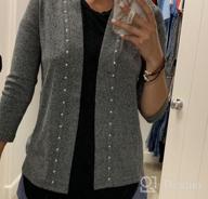 img 1 attached to Petite Heat-Set Cardigan For Women By Rafaella: Ideal For Trendy Fashionistas review by Tim Knain