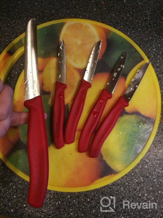 img 2 attached to VICTORINOX Swiss classic set, 5 knives and vegetable peeler review by Adam Kardasz ᠌