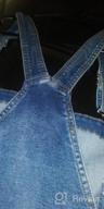 картинка 1 прикреплена к отзыву LookbookStore Женские рваные джинсовые комбинезоны с нагрудником и шортами с необработанным краем Джинсы Shortall Jeans от Jennifer Washington