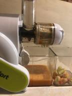 img 2 attached to Kitfort KT-1110-1 screw juicer, green review by Aneta Szmit ᠌