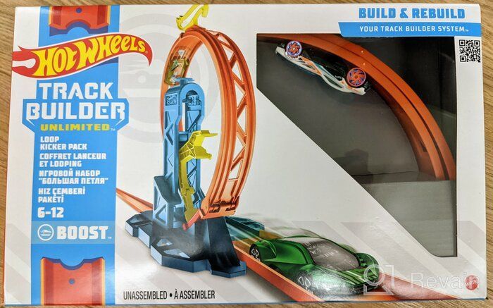 img 1 attached to Hot Wheels Track Set GLC87 Track Builder Assortment review by Barbara Barbara ᠌