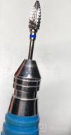img 1 attached to Extra Fine Mini Cone Silver Carbide Bit For Electric Dremel Drill Machine - Pana 3/32" Nail Safety Bit review by Duane Barker