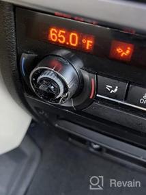img 7 attached to Замена скорости вентилятора BMW и кнопки климат-контроля для моделей 5'F07/F10, 6'F06/F12/F13, 7'F01/F02, X5 F15/F85, X6 F16/F86 (совместима с 14-кнопочной панелью переменного тока)