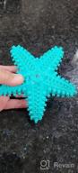img 1 attached to Potaroma Dog Chew Toy, Starfish Shaped Interactive Puppy Squeaky Toys , Durable And Tough Dog Teeth Cleaning Toy Perfect Dental Care For Small Medium Large Breeds review by Becky Barlow