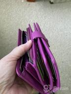 картинка 1 прикреплена к отзыву Stay Organized With Our Women'S RFID Leather Clutch Wallet - 23 Credit Card Slots And Large Capacity Zipper Closure от Jon Lesperance