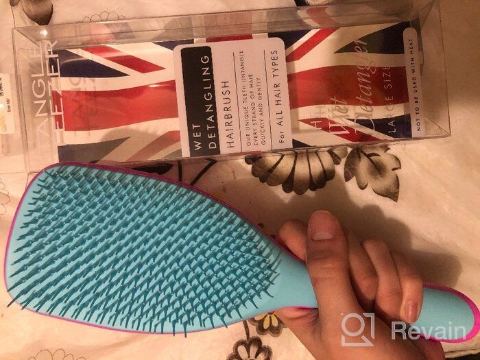 img 2 attached to TANGLE TEEZER comb comb The Large Wet Detangler Hyper, 23.5 cm review by Hiral Gupta ᠌