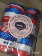 img 1 attached to Clearance Sale: 8 Rolls Of 40 Yards 1" Wide Halloween Ribbon Appliques - Pumpkin, Ghost, Skull, Wizard, Bat, Cat Grosgrain Ribbons For DIY Crafts, Gift Wrapping, And Party Decoration review by Nikki Cooper