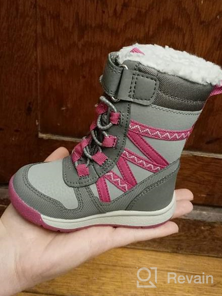 img 1 attached to 🥾 Boys' Waterproof Black Grey Snow Crush Boots review by Daniel Jackson