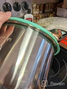 img 7 attached to Sealing Silicone Lid For 6 Quart Instant Pot - Fits Multiple Models - Perfect Pressure Cooker Accessory