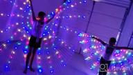 картинка 1 прикреплена к отзыву White LED Belly Dance Isis Wings With Telescopic Sticks And Flexible Rods For Adults And Children от Jeff Richardson