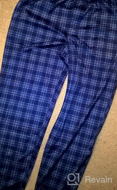 img 1 attached to Comfortable and Stylish IZOD Silky Fleece Sleepwear for Men - Large Size review by Todd Roybal