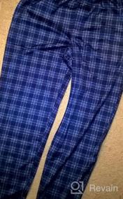 img 4 attached to Comfortable and Stylish IZOD Silky Fleece Sleepwear for Men - Large Size