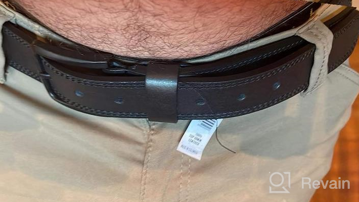 img 1 attached to Men'S Top Grain Leather Belt - Kolossus Belts For Men review by Zac Pewitt