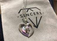 img 1 attached to 🌈 Girls' Unicorn Necklace with Enchanting Message - Adorable Birthday Jewelry review by Alicia Mayne