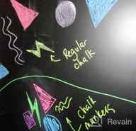 img 1 attached to 6Mm Reversible Tip Neon Chalk Markers, 12 Assorted Colors Wet Erasable For Black Board Signs, Car Window Mirror Glass Non-Porous Surface - Liquid Chalkboard Marker Pens review by Todd Cobb