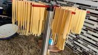 img 1 attached to Efficient Pasta Drying Made Easy With KITCHENDAO'S Collapsible Rack - Holds Up To 5Lbs! review by Greg Case