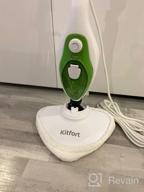 img 1 attached to Steam cleaner Kitfort KT-1004-2, green/white review by Danuta Borowska ᠌