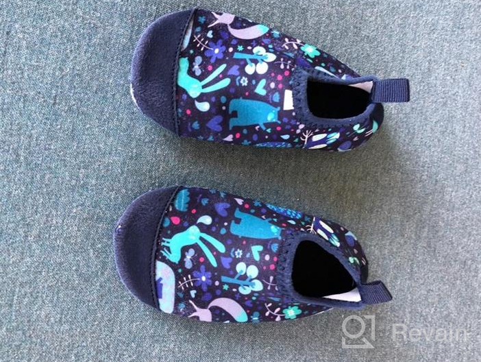 img 1 attached to Ultimate Protection and Comfort: SEEKWAY Toddler Lightweight Barefoot Aquatics Boys' Shoes review by Saumeen Shamoon