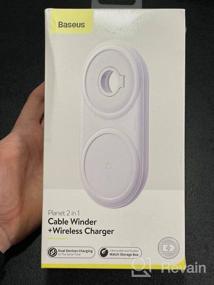 img 11 attached to Baseus Planet 2in1 Cable Winder Wireless Charger BS-W511, Qi power: 10W, black