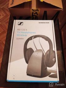 img 5 attached to Sennheiser RS120 II Wireless RF On-Ear Headphones with Charging Cradle