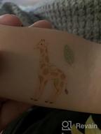 img 1 attached to Wild Jungle Temporary Tattoos - 36 Unique Elephant, Giraffe, And Tiger Styles Ideal For Safari-Themed Parties, Baby Showers, And Arts And Crafts review by James Notti