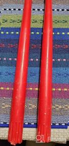 img 6 attached to Set Of 4 Dripless 10-Inch Bayberry Scented Taper Candles With Candlesticks By CandleNScent