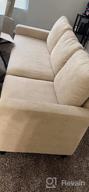 картинка 1 прикреплена к отзыву HONBAY Dark Grey Convertible Sectional Sofa Couch, L-Shaped Reversible Chaise For Small Spaces. от Cori Nance