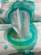img 2 attached to Pampers Aqua Pure Wipes: Four-Pack for Gentle and Effective Baby Care review by Agata Skrzypek ᠌