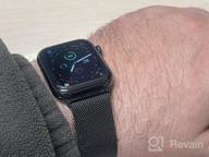 img 1 attached to Renewed Apple Watch Series 6 (40mm) - (Product) RED Aluminum Case with Cellular & GPS and RED Sport Band review by Adisorn PK ᠌