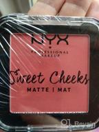 img 2 attached to NYX professional makeup Pressed Blush Sweet Cheeks Creamy Powder Matte, 4 citrine rose review by Agata Zubrzycka ᠌