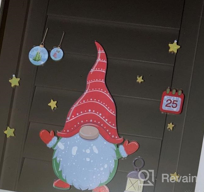 img 1 attached to 9 Sheets Of OCATO Christmas Gnome Window Clings - Static Window Decals For Glass Windows Decoration - Festive Window Stickers For Gnome Christmas Ornaments And Party Supplies review by Pat Slater