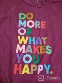 img 8 attached to Women'S Graphic Tees With Inspirational Messages - MNLYBABY Fun Happy T-Shirts!