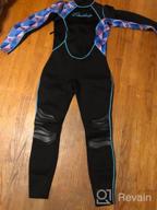 img 1 attached to Stay Safe And Stylish With CtriLady Women'S Neoprene Full Dive Wetsuit - Perfect For Swimming, Kayaking, Surfing And More! review by Nick Mitchell