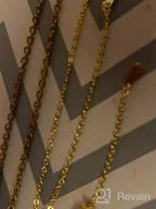img 1 attached to 14K Gold Plated Lobster Clasped Gold Necklace Extenders review by Eric Stewart