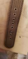 img 1 attached to Sturdy Nylon Weaved Watch Strap: Quick Release Replacement Band For Classic Men'S And Women'S Watches In Sizes 18Mm, 20Mm, 22Mm, And 24Mm review by James Oconnor